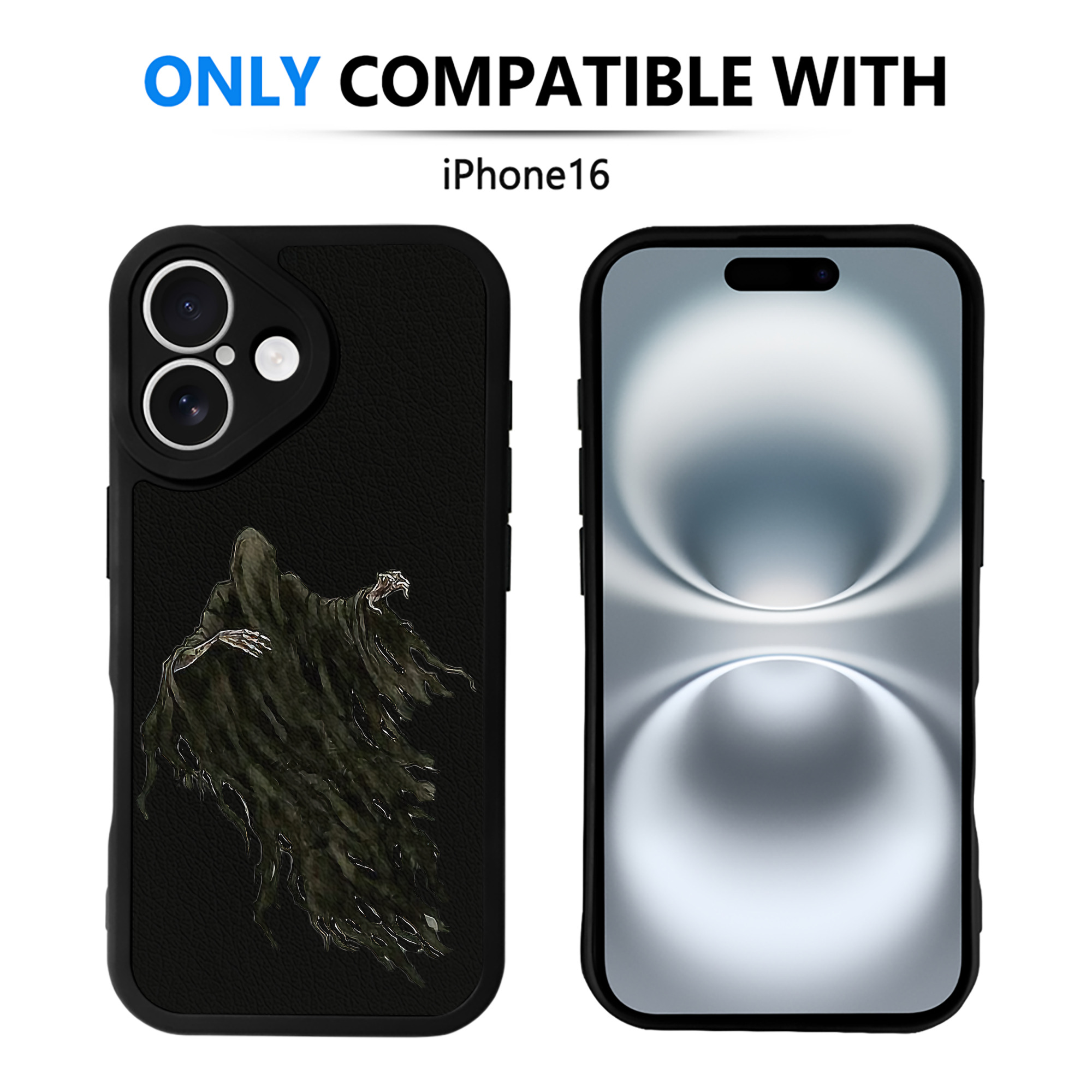 （画像用） Harry Potter ハリー・ポッターシリーズ 【iPhone 16シリーズ対応】シリコンスマホケース（レザー調） 材質：シリコン